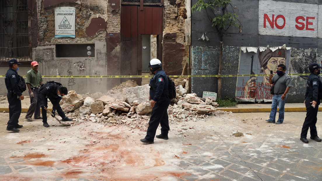 Registran al menos 147 réplicas del sismo de este martes en México