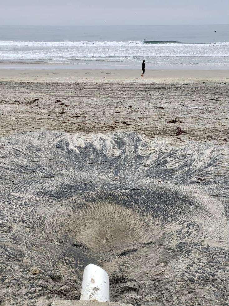Logran frenar derrame de aguas negras en Playas de Tijuana