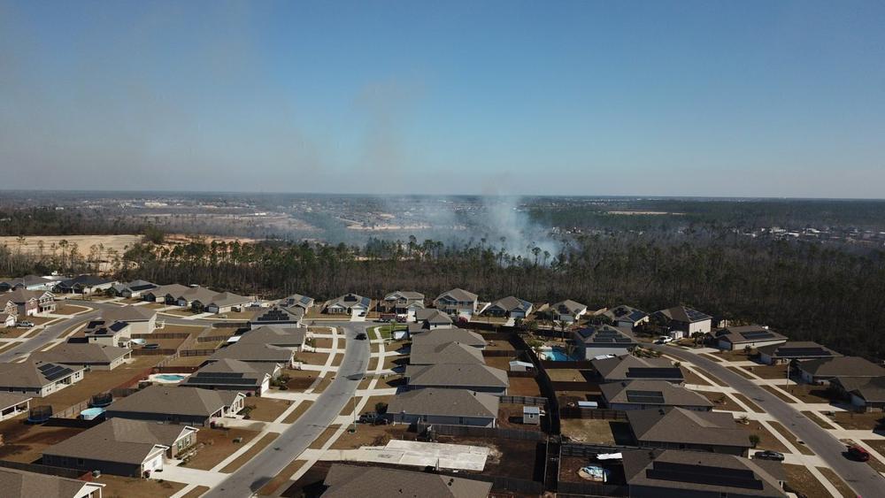 Florida: 1.100 casas evacuadas por incendios forestales