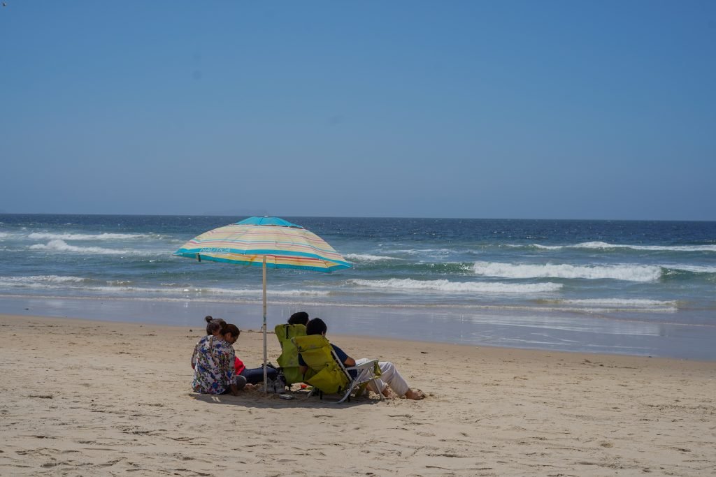 Vista de las playas de Tijuana declaradas no aptas por Cofepris en el monitoreo 2025