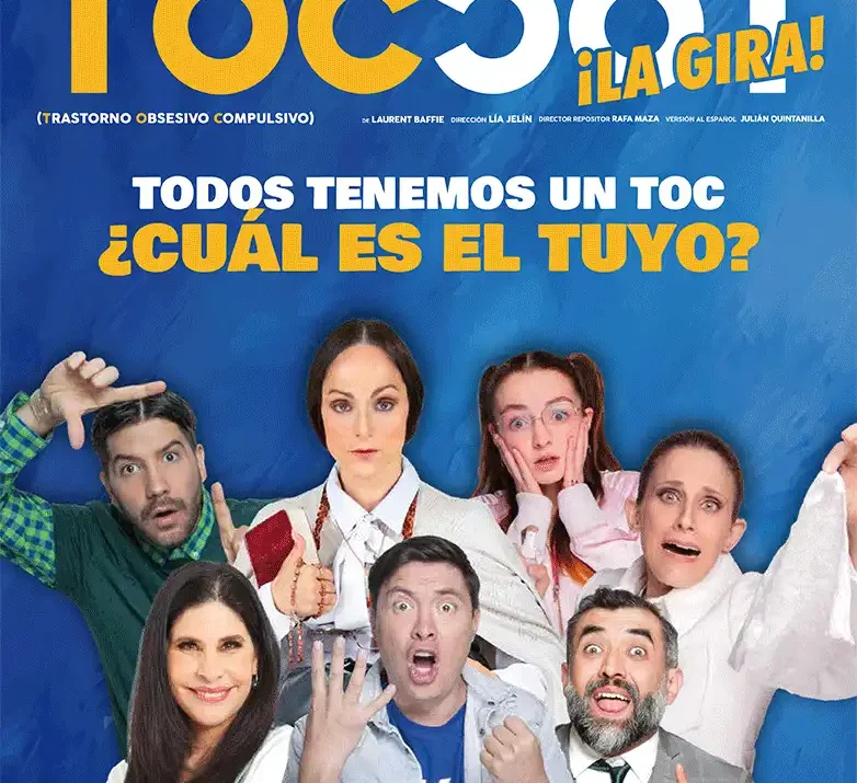 El elenco de TOC TOC llega para hacer reír a Baja California este febrero.