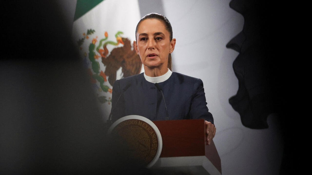 Claudia Sheinbaum responde a Trump sobre la negativa de intervención militar de Estados Unidos en México.
